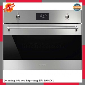 Lò nướng kết hợp hấp smeg SF4390VX1