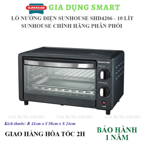 Lò nướng Sunhouse SHD4206 (10L)