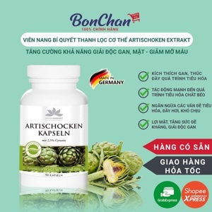 Lọ thực phẩm chức năng Artischocken Extrakt – 90 Viên