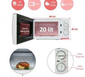 Lò vi sóng Aqua AEM-G2088W - 20 lít