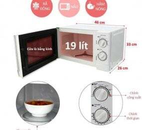 Lò vi sóng Aqua AEM-S2195W