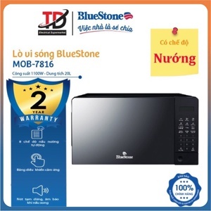 Lò vi sóng có nướng 20 lít Bluestone MOB-7816