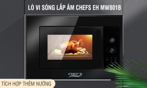 Lò vi sóng có nướng Chefs EH MW801B