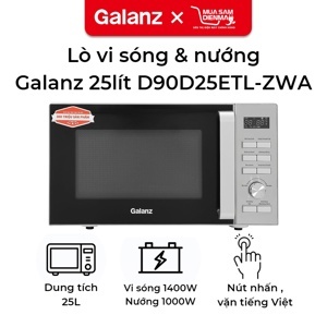 Lò vi sóng có nướng điện tử Galanz D90D25ETL-ZWA - 25 lít