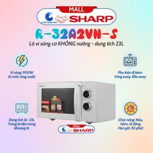 Lò vi sóng cơ Sharp R-32A2VN-S - 23 lít