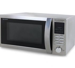 Lò vi sóng Sharp R-C825VN-ST - 25 lít, 900W Vi sóng/2400W Nướng đối lưu