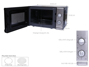 Lò Vi Sóng Electrolux EMM2026MX