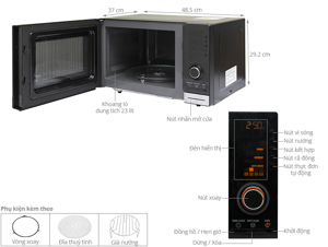 Lò vi sóng Electrolux EMM2348X