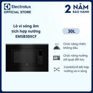 Lò vi sóng kết hợp nướng Electrolux EMSB30XCF