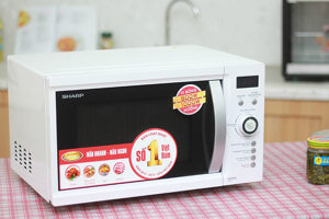 Lò vi sóng Sharp R-G371VN-W - Có nướng, 23 lít, 800W