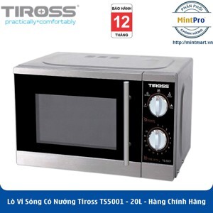 Lò vi sóng Tiross TS5001 (TS-5001)  20L (Ghi)