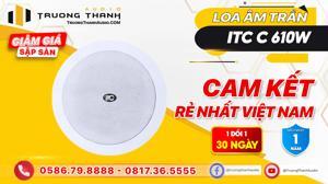 Loa âm trần C-610W ITC