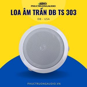Loa âm trần DB TS-303 đồng trục
