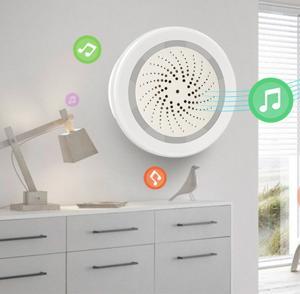 Loa báo động nhiệt độ độ ẩm wifi Tuya SHP-LB2