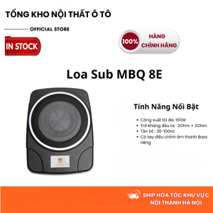 Loa Bass gầm ghế MBQ, siêu trầm