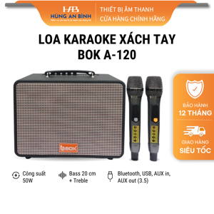 Loa bluetooth BOK A120