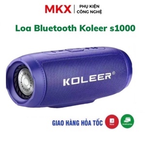 Loa bluetooth cầm tay Koleer S1000