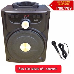 Loa bluetooth karaoke P-89