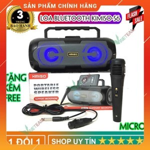 Loa bluetooth Kimiso KM-S6