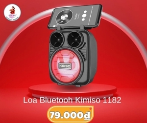 Loa bluetooth Kimiso KMS-1182