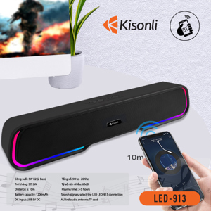 Loa Bluetooth Kisonli LED-913