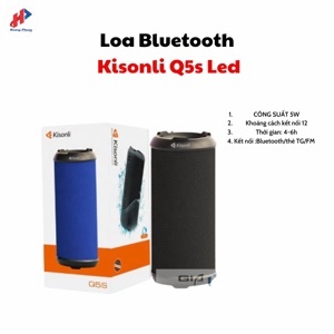 Loa Bluetooth Kisonli Q5S LED