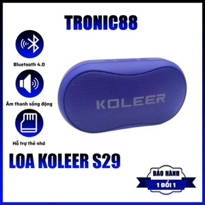 Loa bluetooth Koleer S29