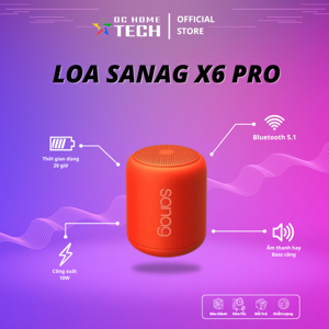 Loa Bluetooth Mini Sanag X6