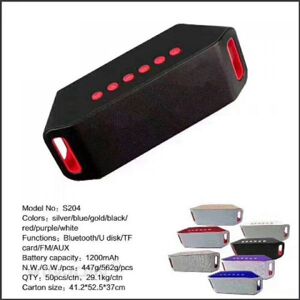 Loa bluetooth S204 nghe siêu hay