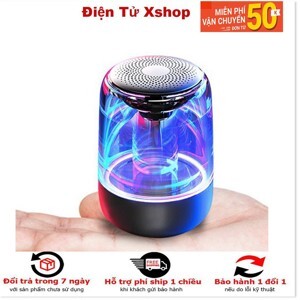 Loa bluetooth trong suốt Yayusi C7 (loại có đèn)