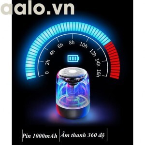Loa bluetooth trong suốt Yayusi C7 (loại có đèn)