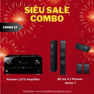 Loa bộ 5.0 Pioneer SERIES 7 (Loa Front S-71-K, Loa Surround S-71B-LR-K, Loa Center S-71C-K)