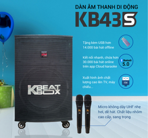 Loa di động Acnos KBeatbox KB43S