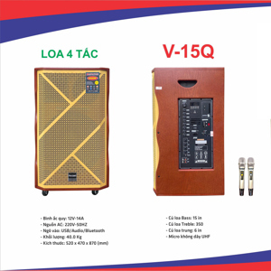 Loa di động Forzen V-15Q (Bass 40cm)