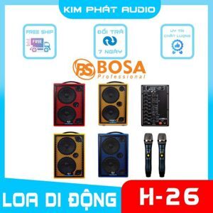 Loa di động xách tay Bosa H26