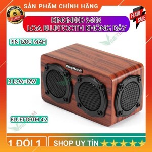 Loa gỗ Bluetooth HIFI Stereo speaker S403