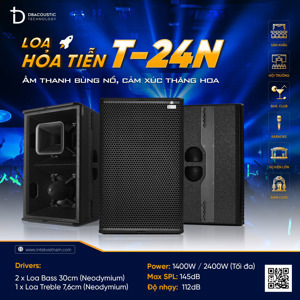 Loa hoả tiễn dBAcoustic T-24N