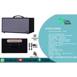 Loa karaoke di động Acnos HN450