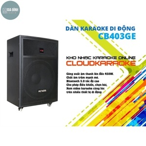 Loa karaoke di động KBeatBox CB403GE