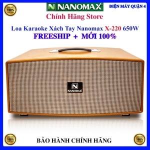 Loa karaoke xách tay Nanomax X-220