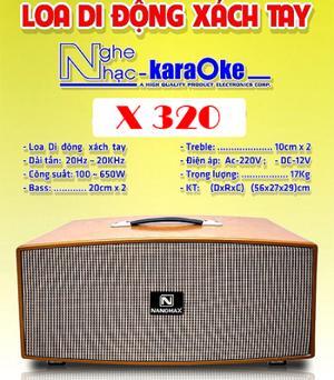 Loa karaoke xách tay Nanomax X-220