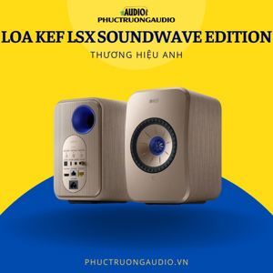 Loa Kef LSX Soundwave Edition