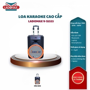 Loa kéo 4 tấc hát karaoke Ladomax V-S1533