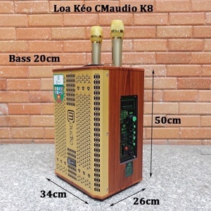 Loa kéo bass 20 CM Audio K8