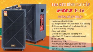 Loa kéo di động BQ F16