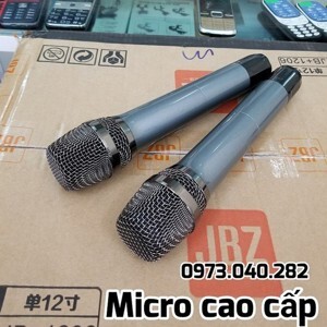 Loa kéo di động karaoke j0806 có 2 micro