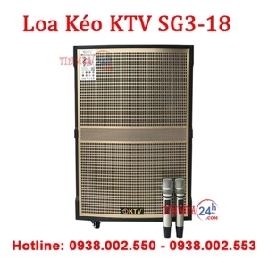 Loa kéo di động KTV SG3-18