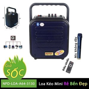 Loa kéo di động Mini Temeisheng A6-4