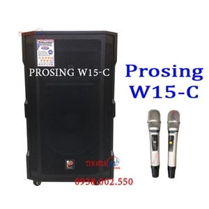 Loa kéo di động prosing w-15c