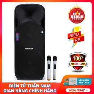 Loa kéo di động Ronamax D15 - 4 tấc đôi